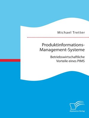 cover image of Produktinformations-Management-Systeme